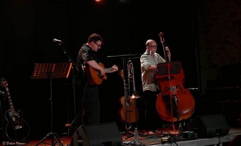 Stéphane Balmino et Christophe Devillers (photo Didier Kovacs)