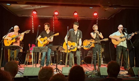 Cunin, Bobin, Frasiak, Bossone et Buffaud (photo non créditée)