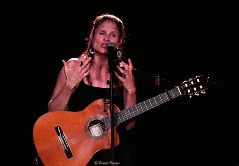 Pauline Roth à Mouhet (photo Didier Kovacs)
