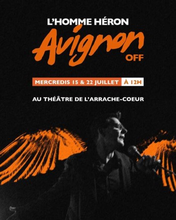 LHomme Héron 2026 affiche via Xavier