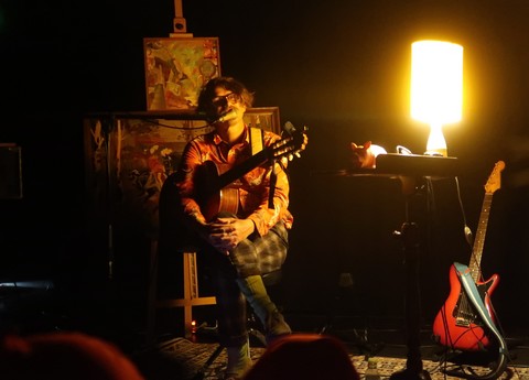 NIcolas Paugam au Off d'Avignon (photo Agnès André)